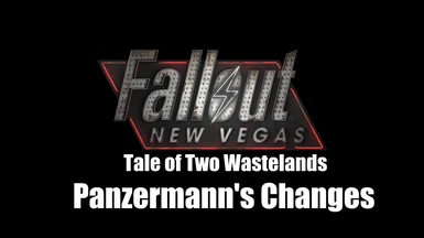 TTW - Panzermann's Changes