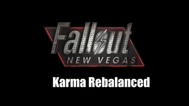 New Vegas Karma Rebalanced