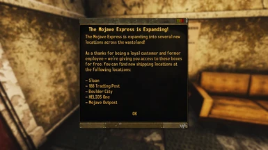 The Freepost Mojave Express Expansion at Fallout New Vegas - mods and  community