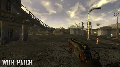 Sawed Off Shotgun with the patch