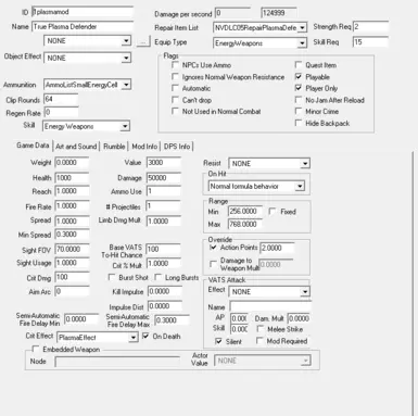 True Plasma Defender at Fallout New Vegas - mods and community