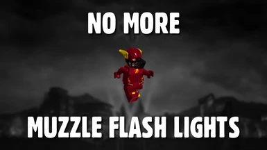 No More Muzzle Flash Lights