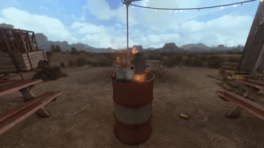 Fire Barrels converted for cooking