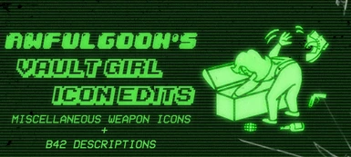 Awfulgoon's Vault Girl Icon Edits - Misc. Weapons