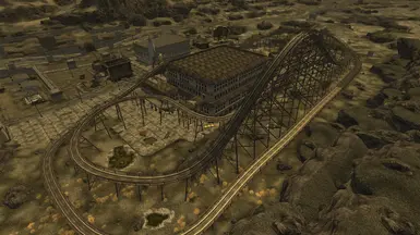 Rebuild the Primm Roller Coaster el diablo bison Steve at