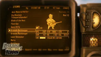 The most important change was obviously adding the backpack to the pip-boy icon.