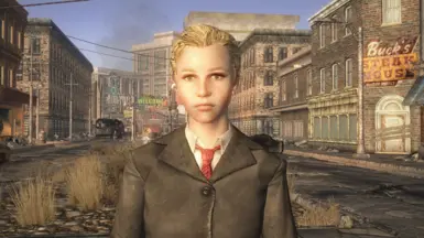 after dispatching of yet another freeside thug, a king gang member noticed the courier and suddenly remembered that the king told him to pass her some iguana bits for all the good she's done