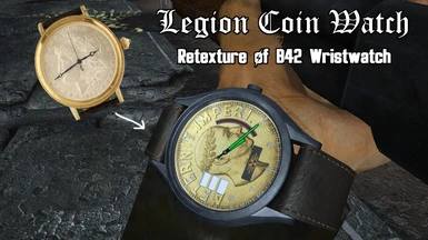 Legion Coin Watch (Retexture of B42 Wristwatch)