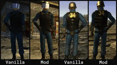 Vault 34 Security Armor with Helmet