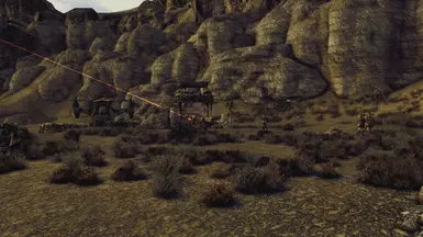 The Legion attacking an Enclave Outpost