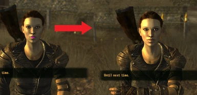 Fallout NV - Fallout Character Overhaul Purple Mouth & Face Texture Bug Fix  