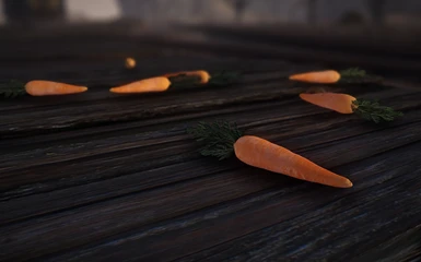 Crunchy carrots clutter