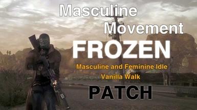 Frozen 3rd Person Masculine Movement PATCH
