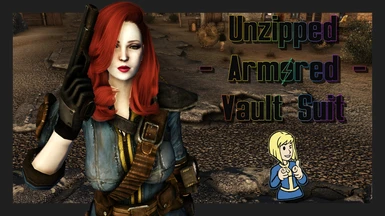 Unzipped Armored Vault Suit at Fallout New Vegas - mods and community