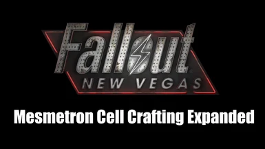TTW - Mesmetron Cell Crafting Expanded