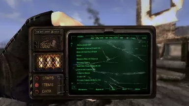 V.3. Big thanks to Pommymax for permisson to use parts of his HD 2500 retexture. Cracked screen and glow require separate mods listed in the description