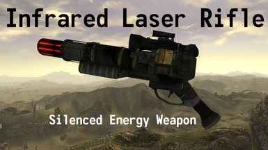 Infrared Laser Rifle - Silenced Energy Weapon