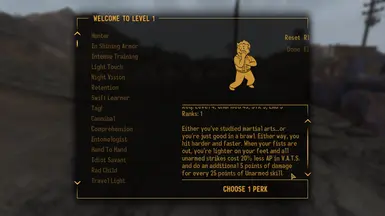 Companion and Perk Tweaks at Fallout New Vegas - mods and community