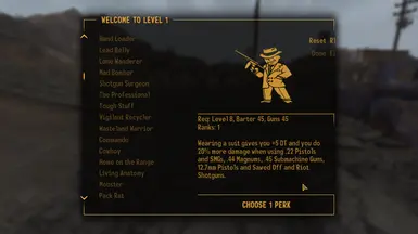 Sneak peek at new perks in Fallout: New Vegas