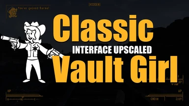 Classic Vault Girl Interface Upscaled TTW Compatible