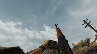 SYNC - Remade kNVSE Animation Set - Classic AK-112 - The Adytum Rifle