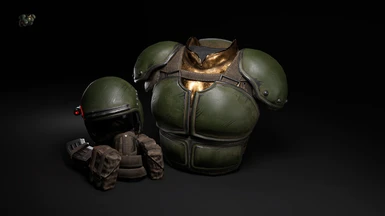 Classic Fallout 2 combat armor Mark 2 (remastered)