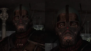 random fiend guy from vault 3 wearing the fiend ranger mask (love this mask sm, literally looks so amazing. thank u sm for ur beautiful work as always!)