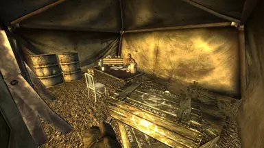 Gray's Tent Interior - After