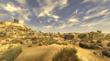 Hot desert day