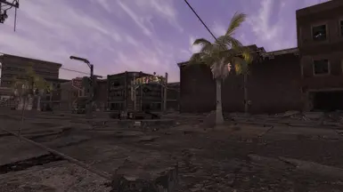 Simple Open Freeside Palm Trees at Fallout New Vegas - mods and community