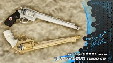 VK's Twin Magnum M500 Custom revolvers