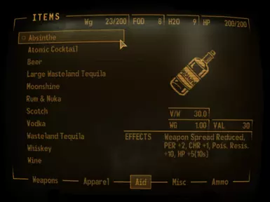 Absinthe Old World Gourmet Bonus