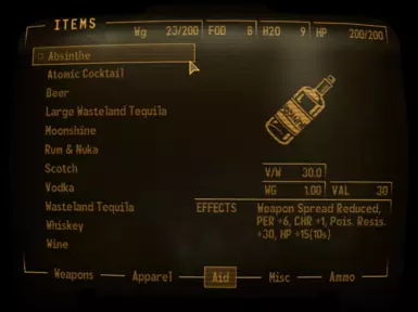 Absinthe Survival 100 Full Bonus