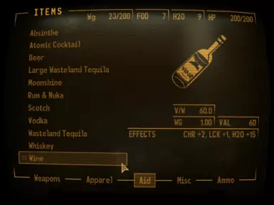 Wine Whiskey Rose Bonus