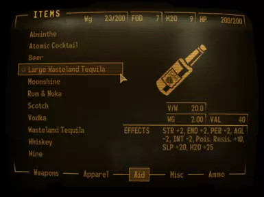 Large Wasteland Tequila