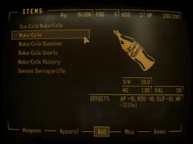 Nuka-Cola Old World Gourmet Bonus