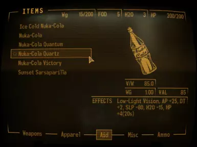 Nuka-Cola Quartz Survival 100 Full Bonus