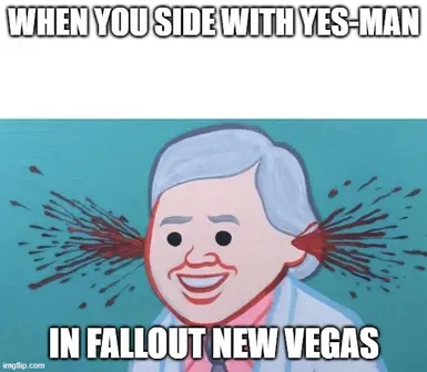 Yes Man is Flowey at Fallout New Vegas - mods and community