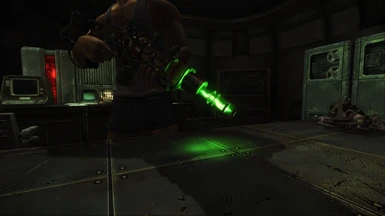 Plasma Rifle tubes emit a Glow