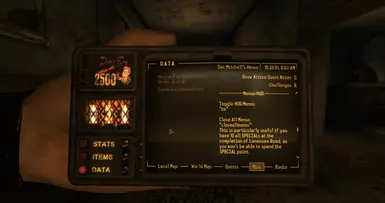 Level Up image - Vanilla UI Plus mod for Fallout: New Vegas - ModDB