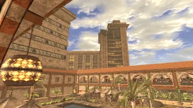 From Gom's courtyard NOW
