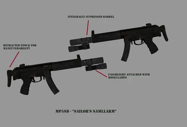 MP5SD Nifskope Render