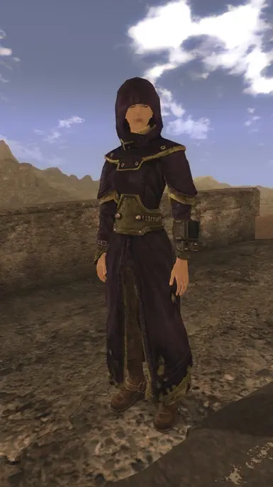 Front with Alternative Hood Mesh  (Female)