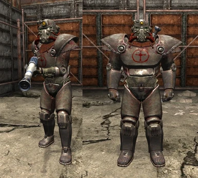 Followers Power Armor (TNW on the right)