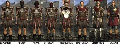 Fix for the Caesar Legion Armors - Russian localization and Revision