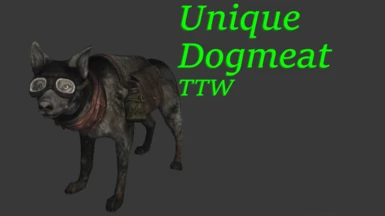Unique Dogmeat - TTW