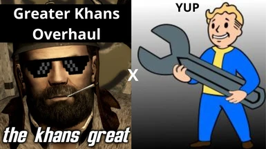 Greater Khans Overhaul patch for YUP and Fallout Character Overhaul - Obsolete use Greater Khans - Fixed and Cleaned