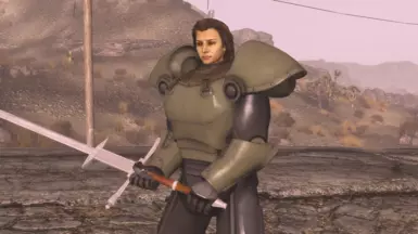 Power armored knight