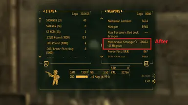 Fallout NV Cheat Terminal Redux at Fallout New Vegas - mods and