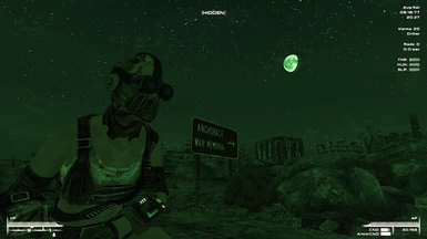 Lobotomite mask with Night-Vision effect